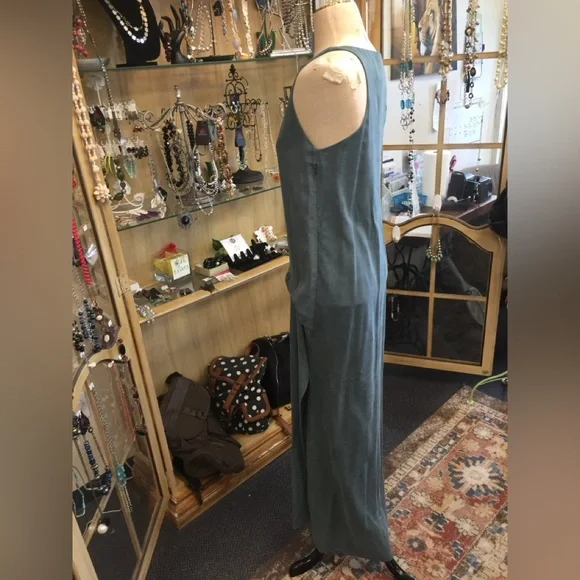 TBA Made in Spain blue/gray dress-UNIQUE!EXCELLENT CONDITION! Size 38=6/8 - Picture 9 of 15